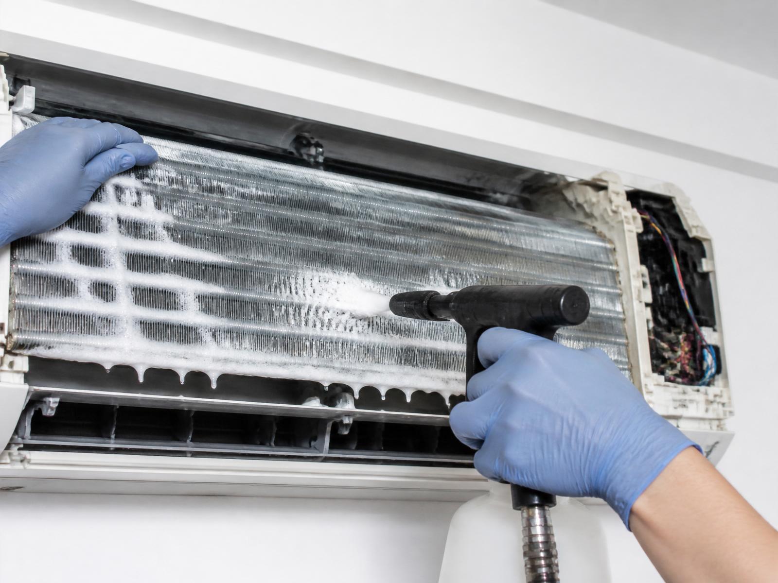 Nettoyage professionnel de climatisation